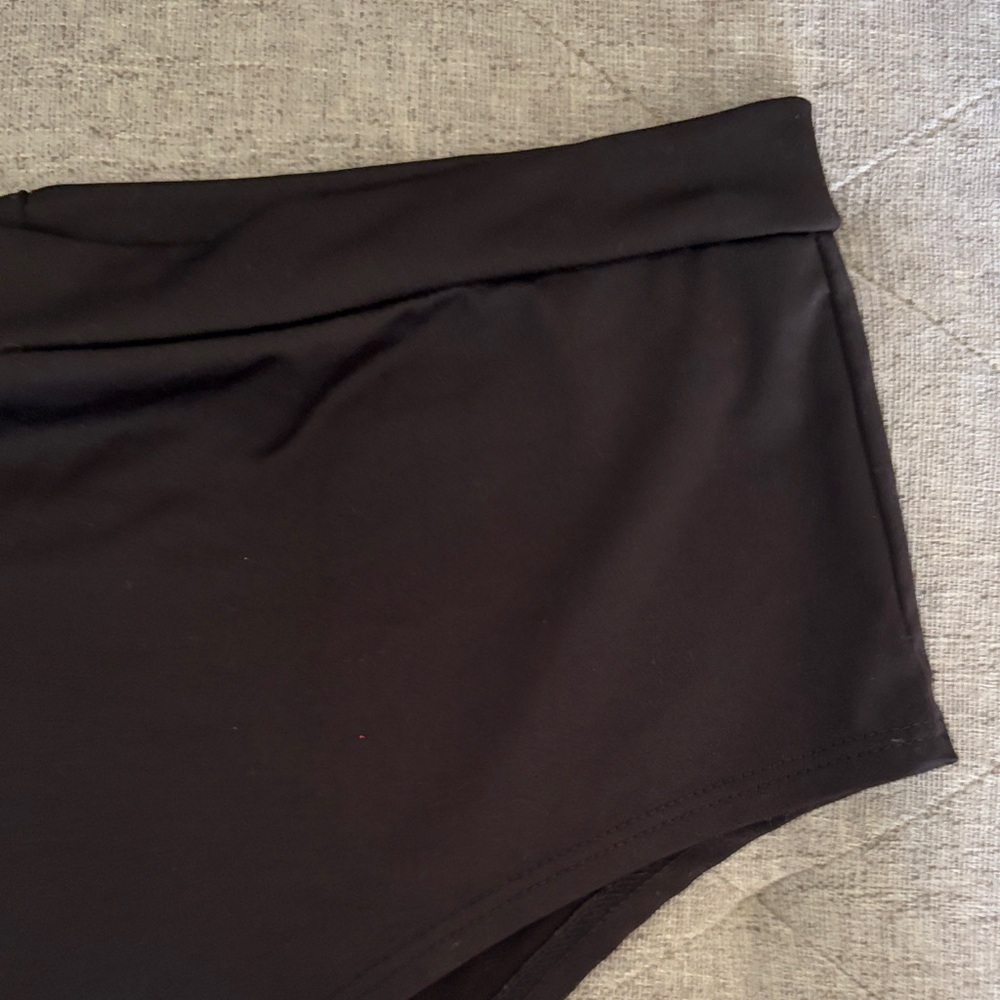 High-Waist Black Rave Bottom - Picture 8 of 8